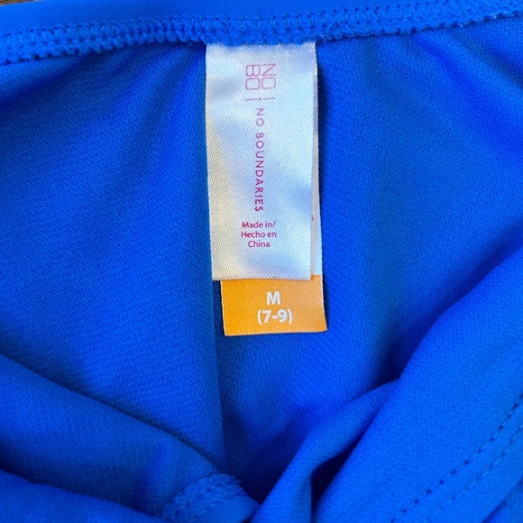 🤩 SALE No Boundaries Blue One Piece Swimsuit - Picture 5 of 7